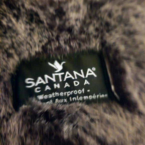 Womens Santana Canada black weatherproof Winter boots size 39 NEW without box - Picture 3 of 11